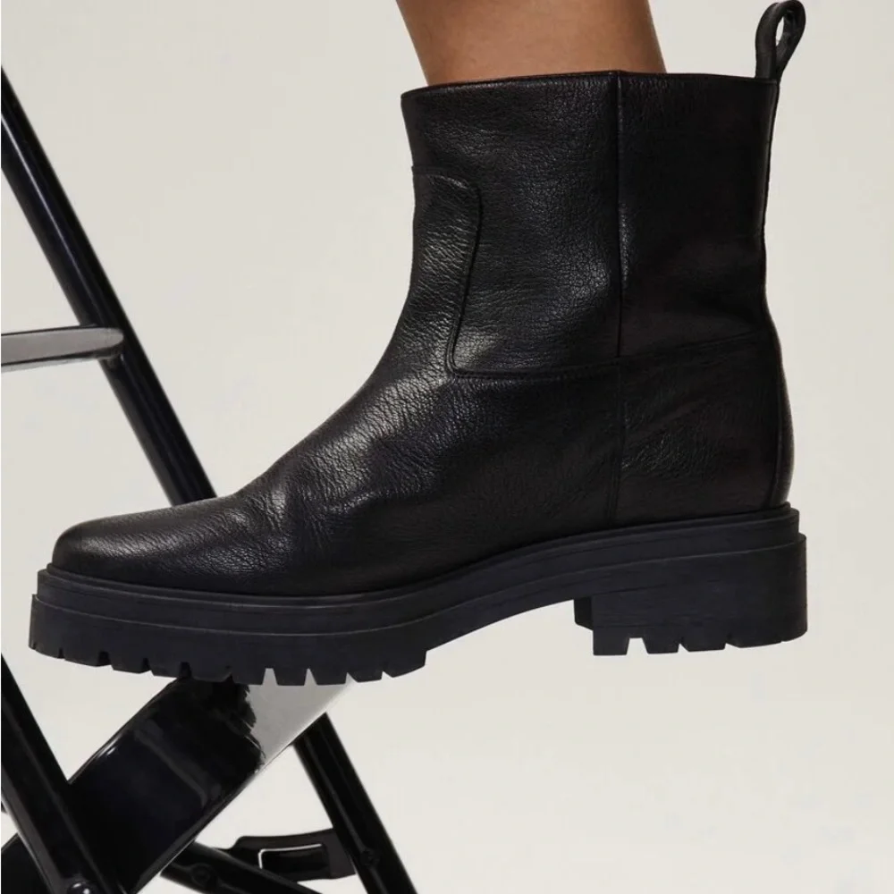 Ba&sh bottiness fighter boots - noir size 38 - Picture 1 of 3